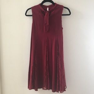Maroon dress